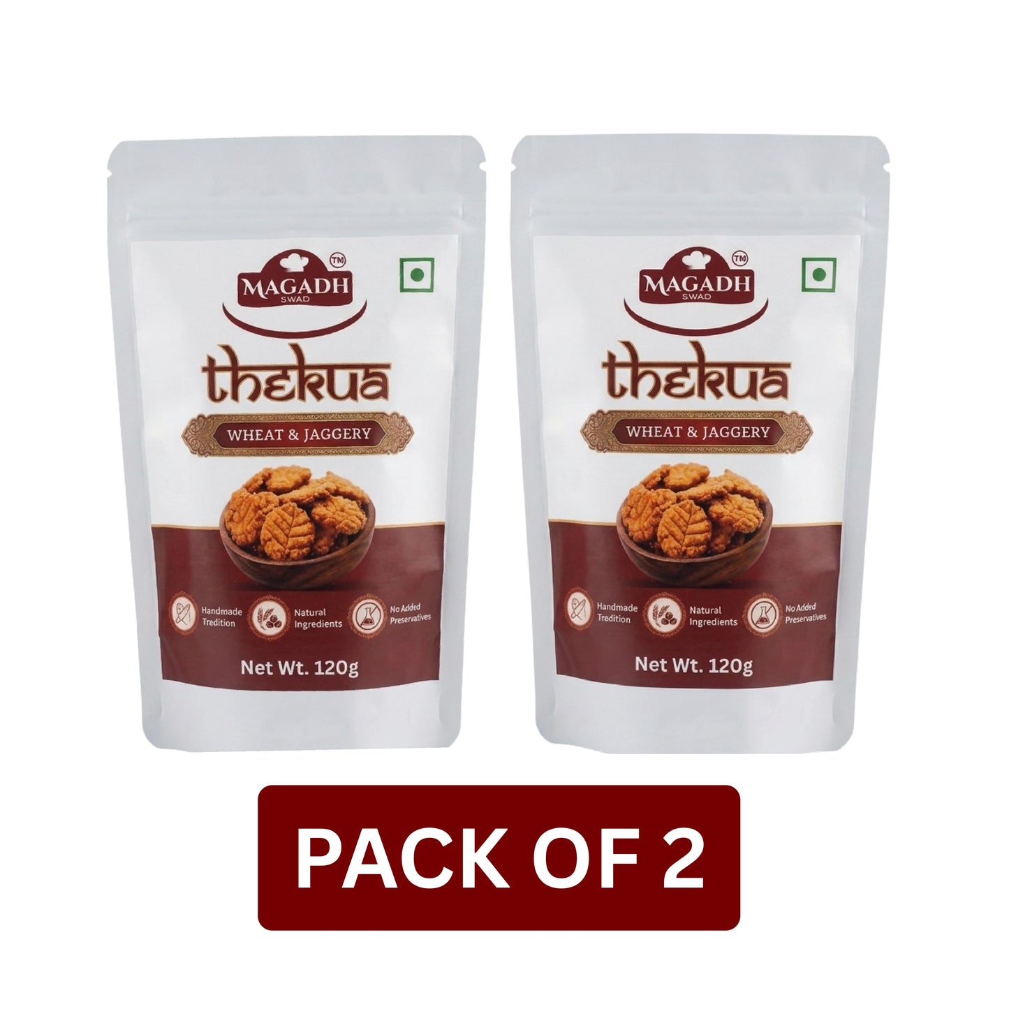 Magadh Swad Wheat & Jaggery Thekua Combo Pack