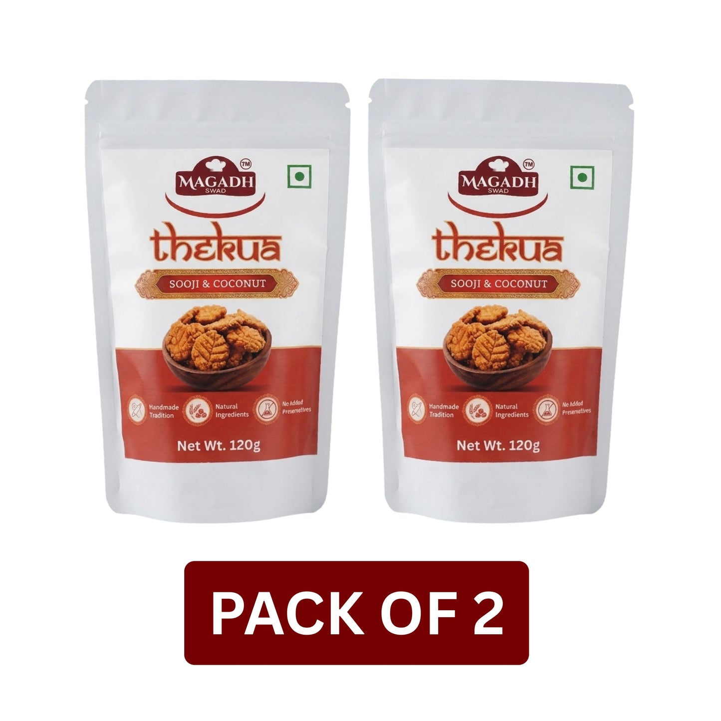 Magadh Swad Sooji & Coconut Thekua Combo Pack