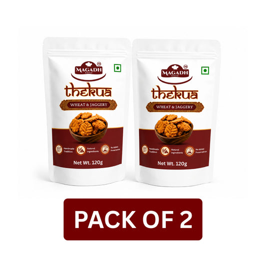 Magadh Swad Wheat Jaggery Thekua Combo Pack